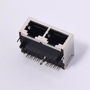 Network port connector