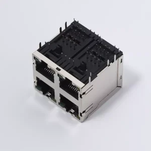 Network port connector