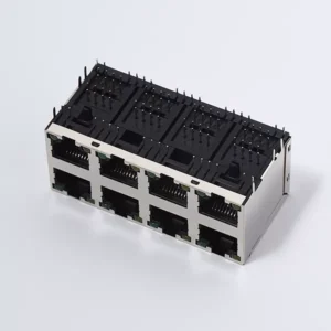 Network port connector