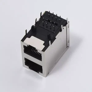 Network port connector