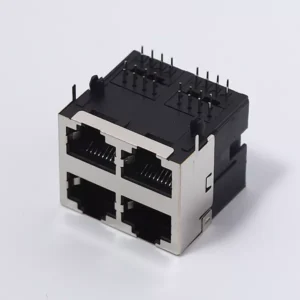 Network port connector