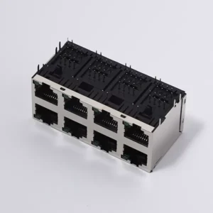 Network port connector