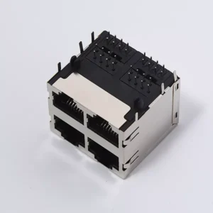 Network port connector