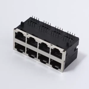 Network port connector